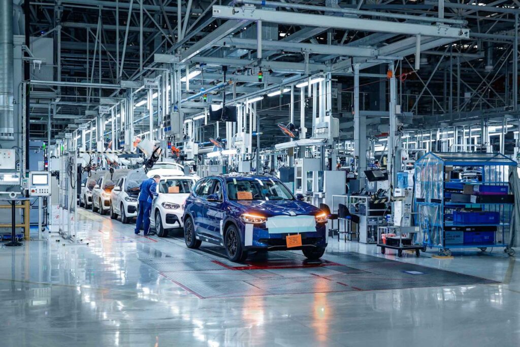 producción del nuevo BMW iX3