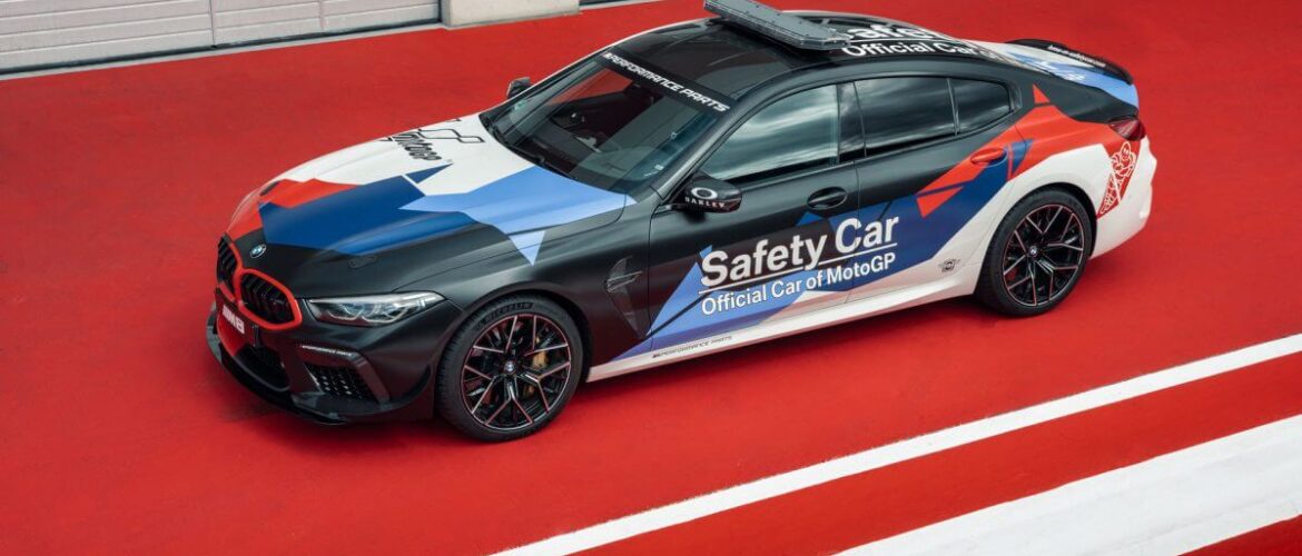 El nuevo BMW M8 Gran Coupé Safety Car.