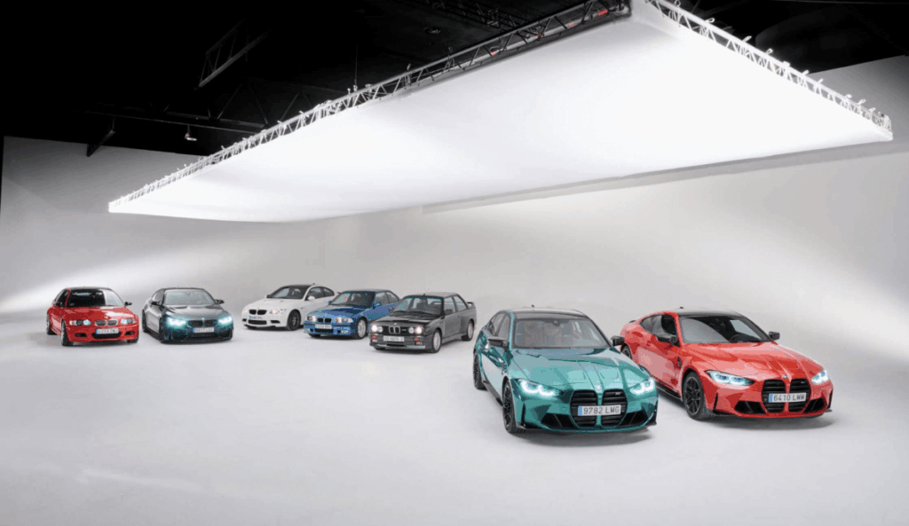 Las seis generaciones del BMW M3